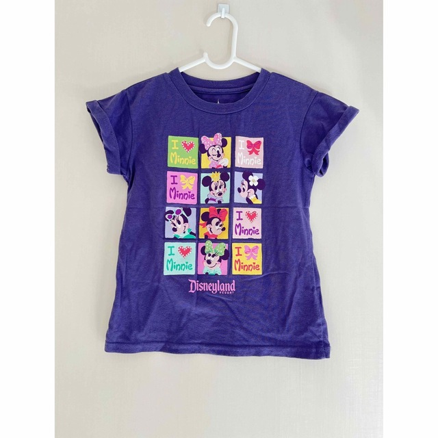 Disney(ディズニー)のディズニーリゾート　ミニーちゃんTシャツ キッズ/ベビー/マタニティのキッズ服女の子用(90cm~)(Tシャツ/カットソー)の商品写真