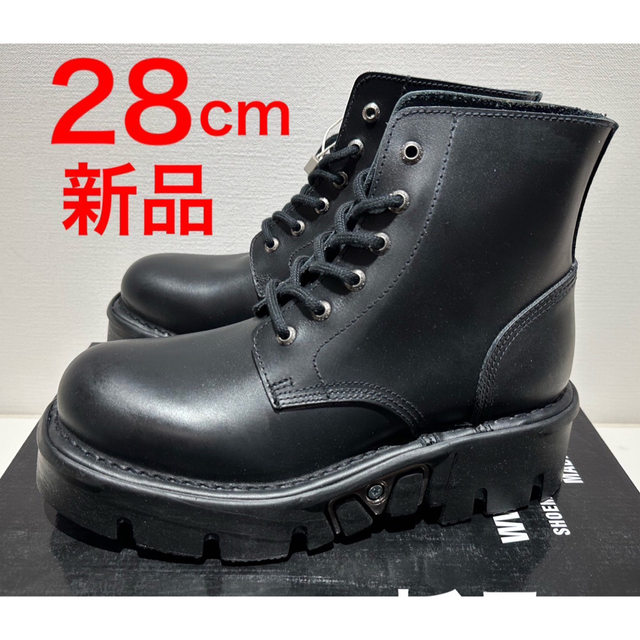 新品❗️NEW ROCK パンク厚底ブーツ ブラック 28cm | svetinikole.gov.mk