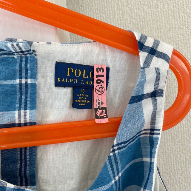 POLO RALPH LAUREN(ポロラルフローレン)の2点セットポロラルフローレン♡プチバトーワンピ キッズ/ベビー/マタニティのキッズ服女の子用(90cm~)(ワンピース)の商品写真