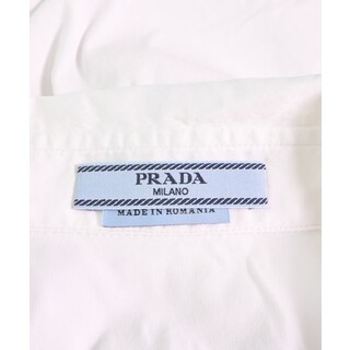 PRADA - PRADA プラダ カジュアルシャツ 36(XS位) 白 【古着】【中古 ...