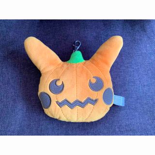 ポケモン(ポケモン)の【★ポケセン限定★ パンプキン ピカチュウ リール付きパスケース】(パスケース/IDカードホルダー)