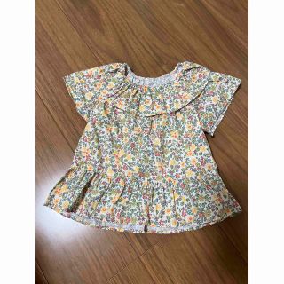 ザラキッズ(ZARA KIDS)のZARA ブラウス　80cm(シャツ/カットソー)