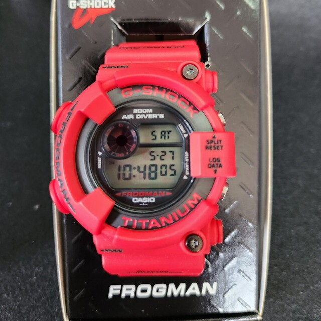 G-SHOCK FROGMAN DW-8200F-4JR 赤蛙 フロッグマン-