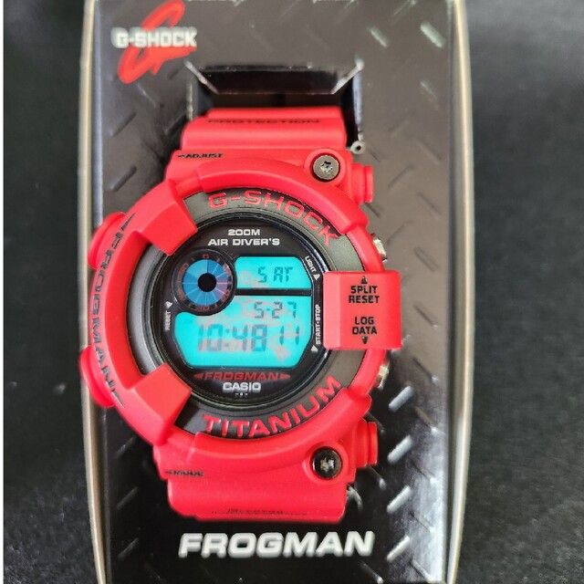 G-SHOCK FROGMAN DW-8200F-4JR 赤蛙 フロッグマン-