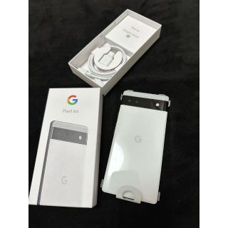 グーグルピクセル(Google Pixel)の【未使用・回線確認のみ】Google Pixel 6a 128GB Chalk(スマートフォン本体)