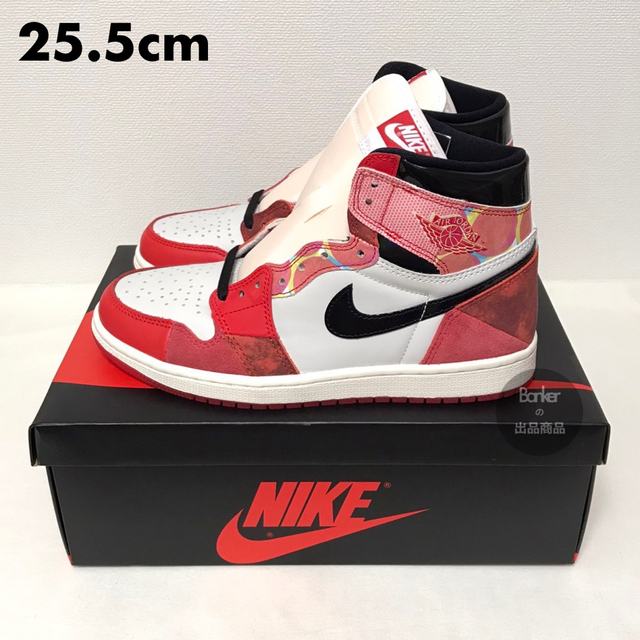 新しいスタイル × 【25.5】NIKE エアジョーダン1 AIR 25.5- JORDAN ... エアジョーダン1 スパイダーマン 29㎝