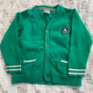 プチバトー(PETIT BATEAU)のプチバトー　カーディガン　12m/74cm(カーディガン/ボレロ)