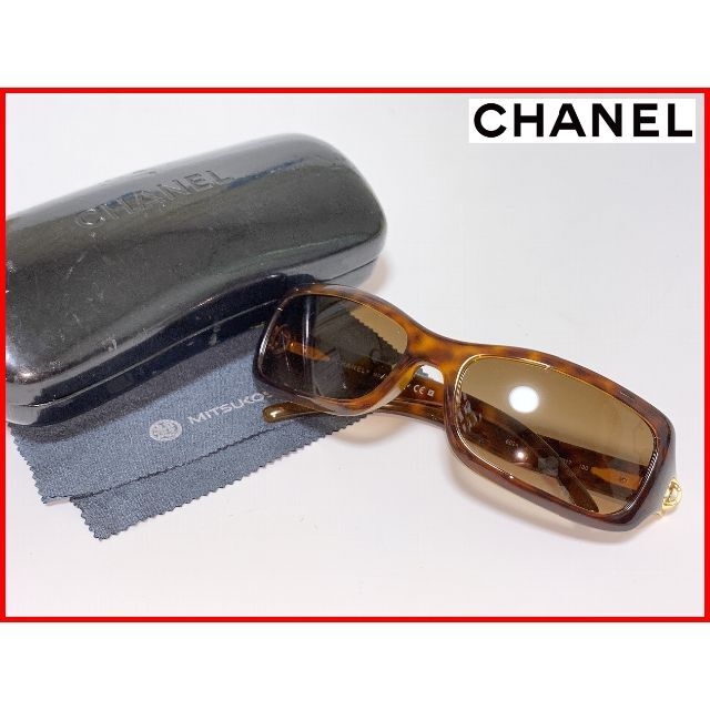 CHANEL シャネル サングラス ケース付 レディース メンズ K4