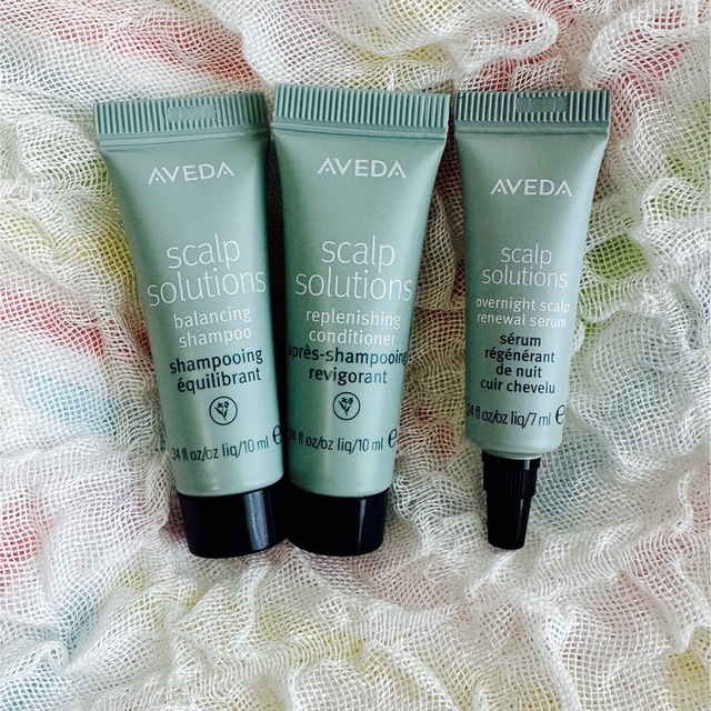 AVEDA(アヴェダ)のアヴェダ スカルプ ソリューション シャンプーコンディショナー&セラム サンプル コスメ/美容のヘアケア/スタイリング(シャンプー/コンディショナーセット)の商品写真