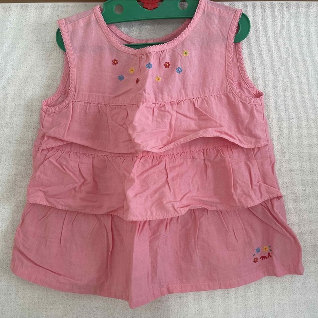 ミキハウスワンピース キッズ/ベビー/マタニティのキッズ服女の子用(90cm~)(ワンピース)の商品写真