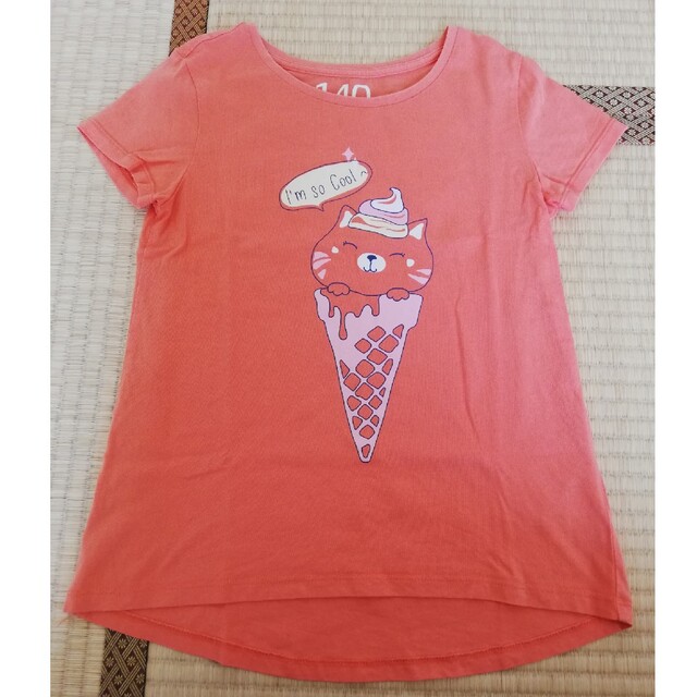 GIORDANO(ジョルダーノ)のGIORDANO junior ポロシャツ&Tシャツ セット キッズ/ベビー/マタニティのキッズ服女の子用(90cm~)(Tシャツ/カットソー)の商品写真