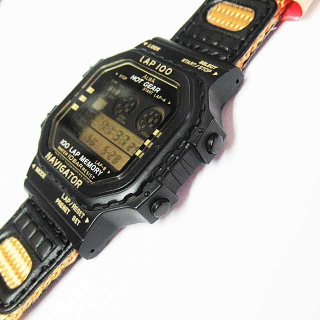 ALBA(アルバ)のデッドストック☆ALBA(アルバ)アラーム付デジタルウォッチ メンズの時計(腕時計(デジタル))の商品写真