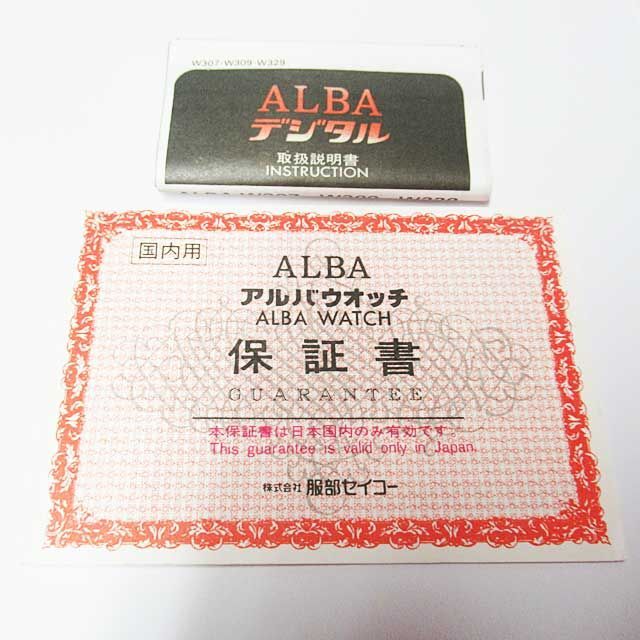 ALBA(アルバ)のデッドストック☆ALBA(アルバ)アラーム付デジタルウォッチ メンズの時計(腕時計(デジタル))の商品写真