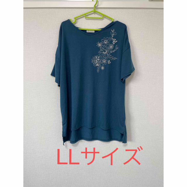 soulberry 半袖　LL ブルー レディースのトップス(Tシャツ(長袖/七分))の商品写真