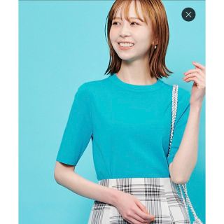 ロペピクニック(Rope' Picnic)のROPE' PICNIC Beauty knit/ハーフスリーブニットプルオーバ(ニット/セーター)