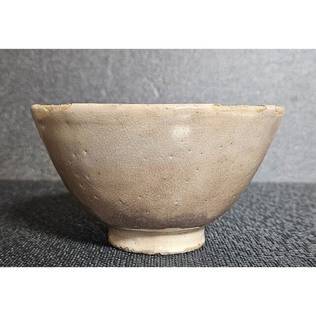 【某お茶人収集品❗】【時代物】朝鮮半島 中国大陸系 李朝 磁州窯系 茶碗