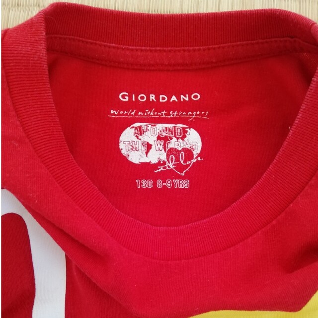 GIORDANO(ジョルダーノ)のGIORDANO junior ポロシャツ&Tシャツ セット キッズ/ベビー/マタニティのキッズ服女の子用(90cm~)(Tシャツ/カットソー)の商品写真