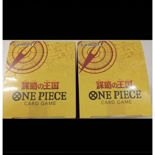 ワンピース　陰略の王国　2BOX テープ付き エンタメ/ホビーのトレーディングカード(Box/デッキ/パック)の商品写真