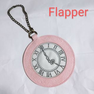 フラッパー(FLAPPER)の【新品】Flapper (フラッパー)定期入れ レディース チェーン付き 懐中(パスケース/IDカードホルダー)