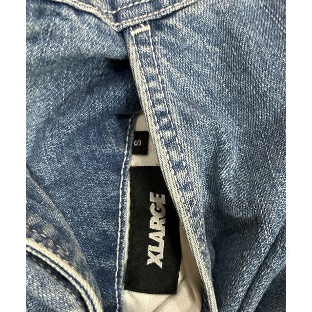 XLARGE(エクストララージ)の＊エクストララージ XLARGE デニム オーバーオール S メンズのパンツ(サロペット/オーバーオール)の商品写真