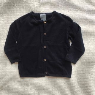 ザラキッズ(ZARA KIDS)のザラキッズ　カーディガン　ネイビー　104(カーディガン)