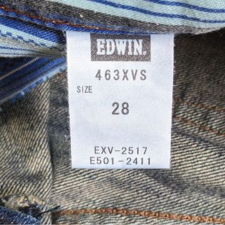 エドウィン EDWIN 463XVS レギュラーストレート デニム ジーンズ