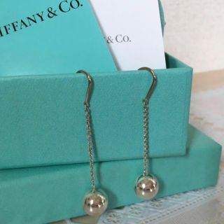 Tiffany ハードウェアボールフックピアス