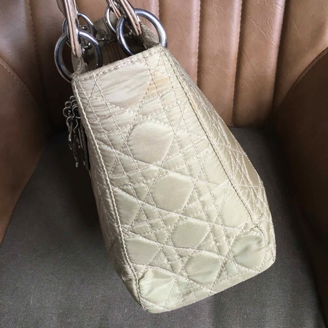 Christian Dior(クリスチャンディオール)のヴィンテージ ディオール レディ ディオール ナイロン 2way レディースのバッグ(ショルダーバッグ)の商品写真