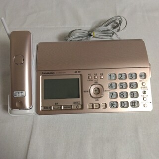 Panasonic - パナソニック　コードレス電話機　FAX機能あり　中古品