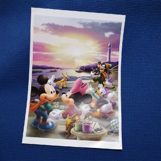 ディズニー(Disney)の読売新聞　2015 額絵シリーズ ディズニーキャラクター　アートコレクション　2(ポスター)