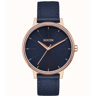 ニクソン(NIXON)の【新品未使用】NIXON Kensington ネイビー&ピンクゴールド 腕時計(腕時計)