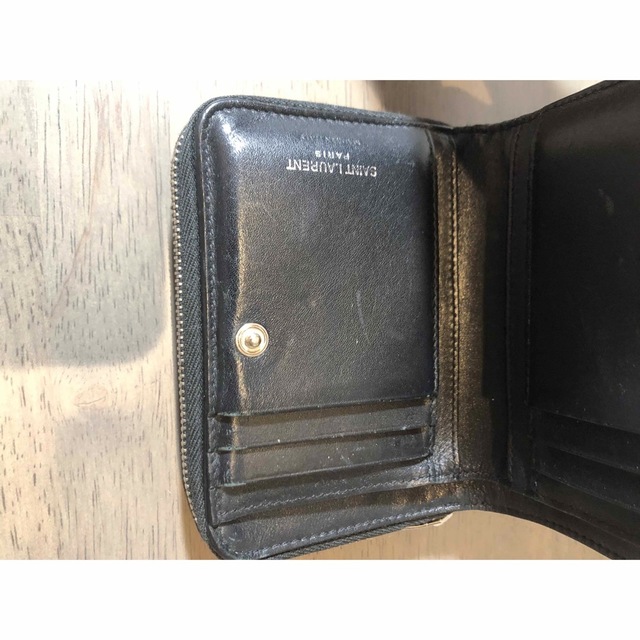 Yves Saint Laurent   希少 星柄 イヴサンローラン 二つ折り財布の通販