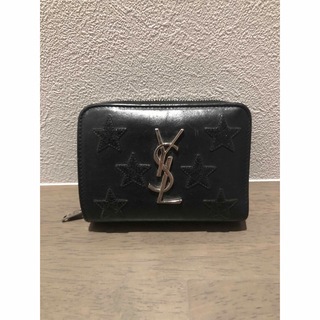 Yves Saint Laurent   希少 星柄 イヴサンローラン 二つ折り財布の通販