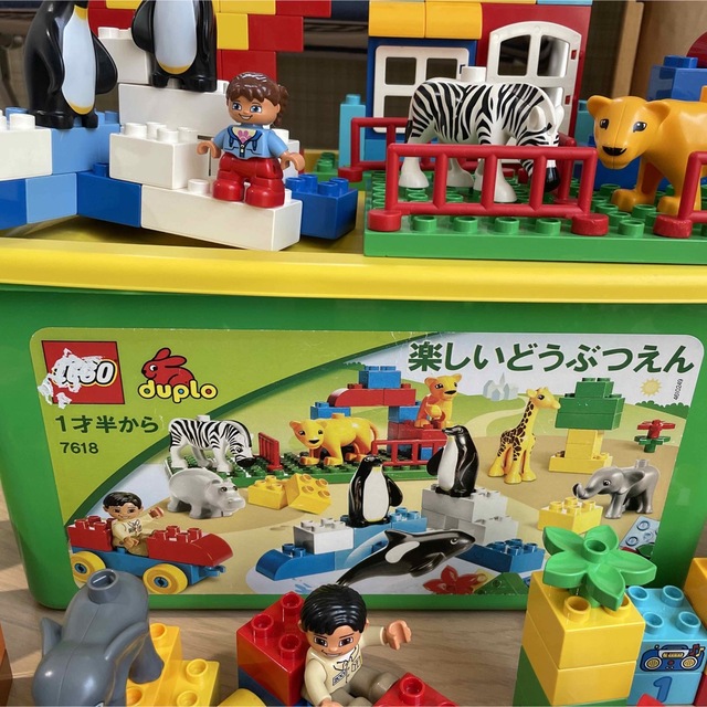 Lego(レゴ)の超大量　LEGO レゴ デュプロ 楽しいどうぶつえん 10580 7618 キッズ/ベビー/マタニティのおもちゃ(知育玩具)の商品写真