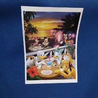 ディズニー(Disney)の読売新聞　2015 額絵シリーズ ディズニーキャラクター　アートコレクション　8(ポスター)