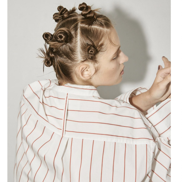 TODAYFUL ストライプオーバーシャツ Stripe Over Shirt シャツ