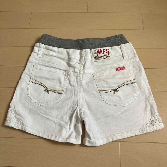 MPS(エムピーエス)のMPS ショートパンツ 3枚 140㎝ キッズ/ベビー/マタニティのキッズ服女の子用(90cm~)(パンツ/スパッツ)の商品写真