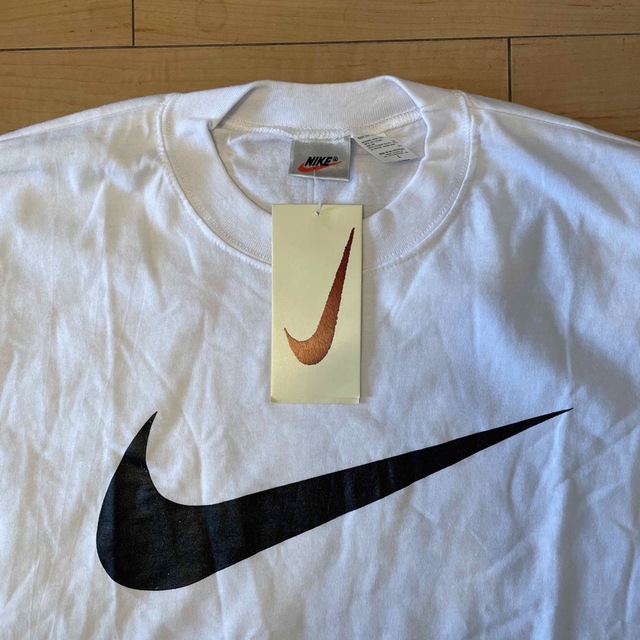 90sNIKE ナイキ ロゴ ウェア  Tシャツ サッカー グリーンスウォッシュ