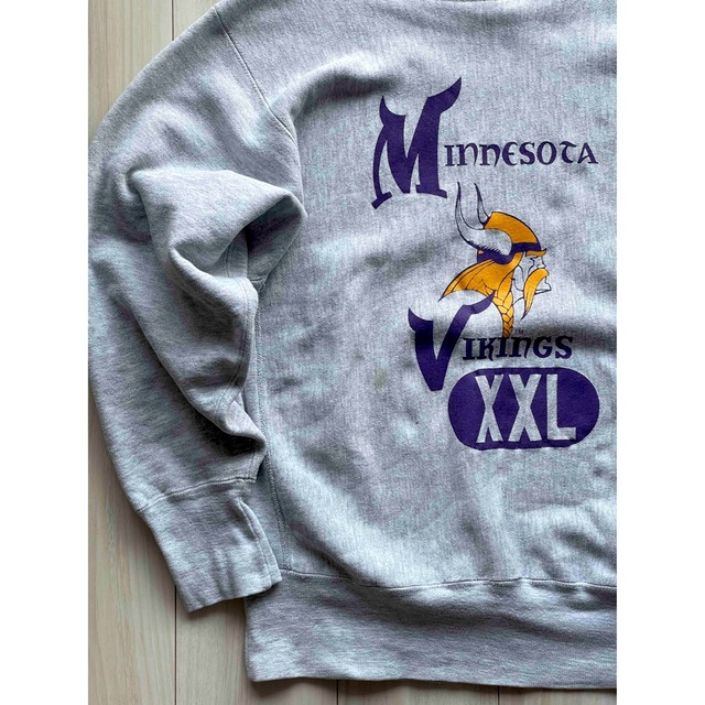 美品 80s XXL USA製 黒染込 半袖 チャンピオン リバースウィーブ+