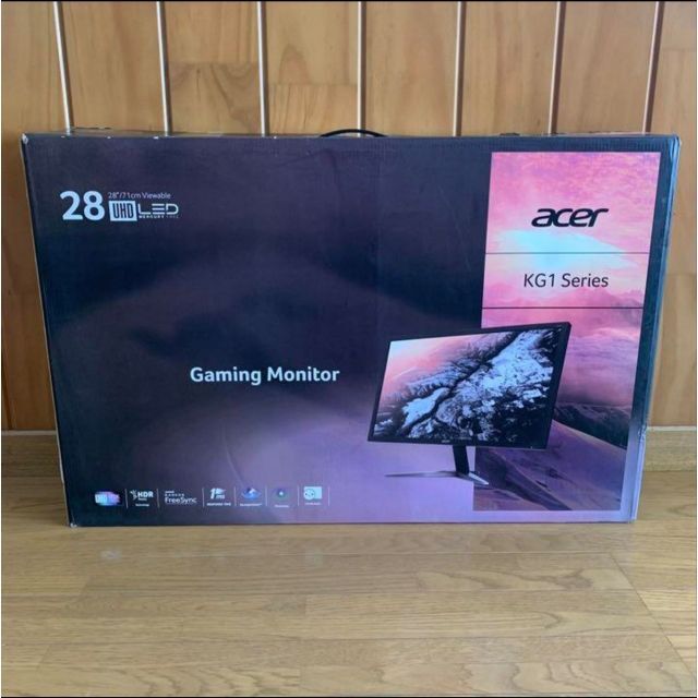 acer KG281Kabmiipx 28インチ ゲーミングモニター