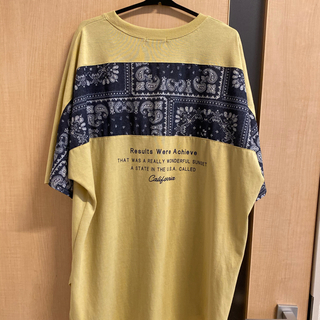 ペイズリー×デニム風デザインTシャツ(Tシャツ(半袖/袖なし))