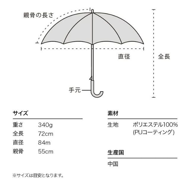 【色: ネイビー】202Wpc. 日傘 遮光ドームリムフラワー ネイビー 55c 4