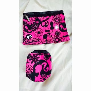 レスポートサック(LeSportsac)の気分屋SALE❤️美品レア３点おまとめ♡レスポートサック✖︎Barbieコラボ♡(ポーチ)