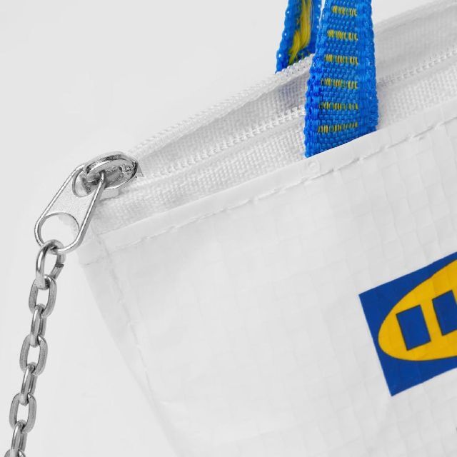 IKEA(イケア)の（ミニ＆S）IKEA（イケア）フラクタ ブルーバッグ　クノーリグ エコバッグ レディースのファッション小物(コインケース)の商品写真