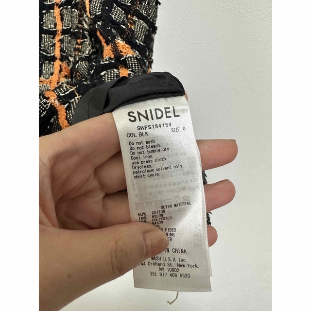 SNIDEL(スナイデル)のSNIDEL ジャガードチェックミニスカート レディースのスカート(ミニスカート)の商品写真