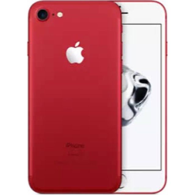 Apple(アップル)のApple iPhone7 128GB red 外カメラ故障 スマホ/家電/カメラのスマートフォン/携帯電話(スマートフォン本体)の商品写真