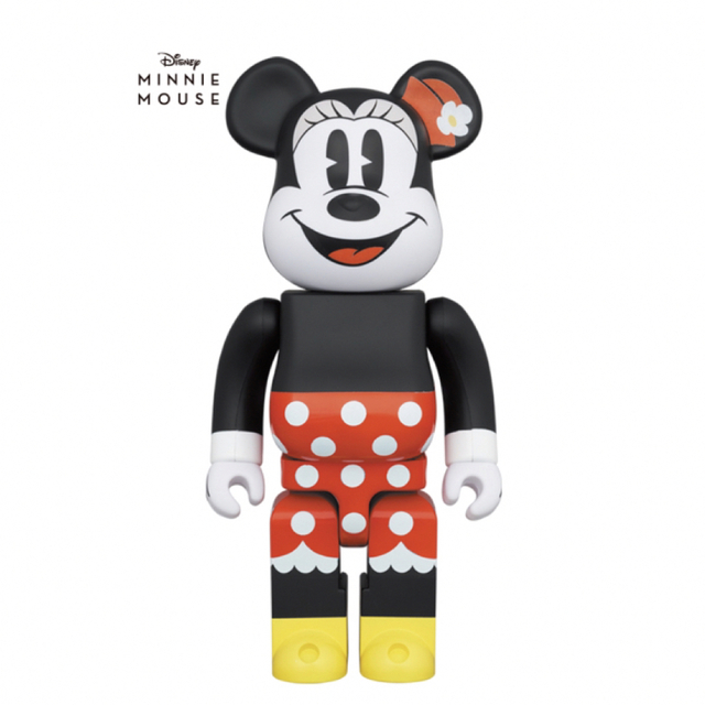 フィギュアベアブリックBE@RBRICK Minnie MEDICOM TOY 1000%