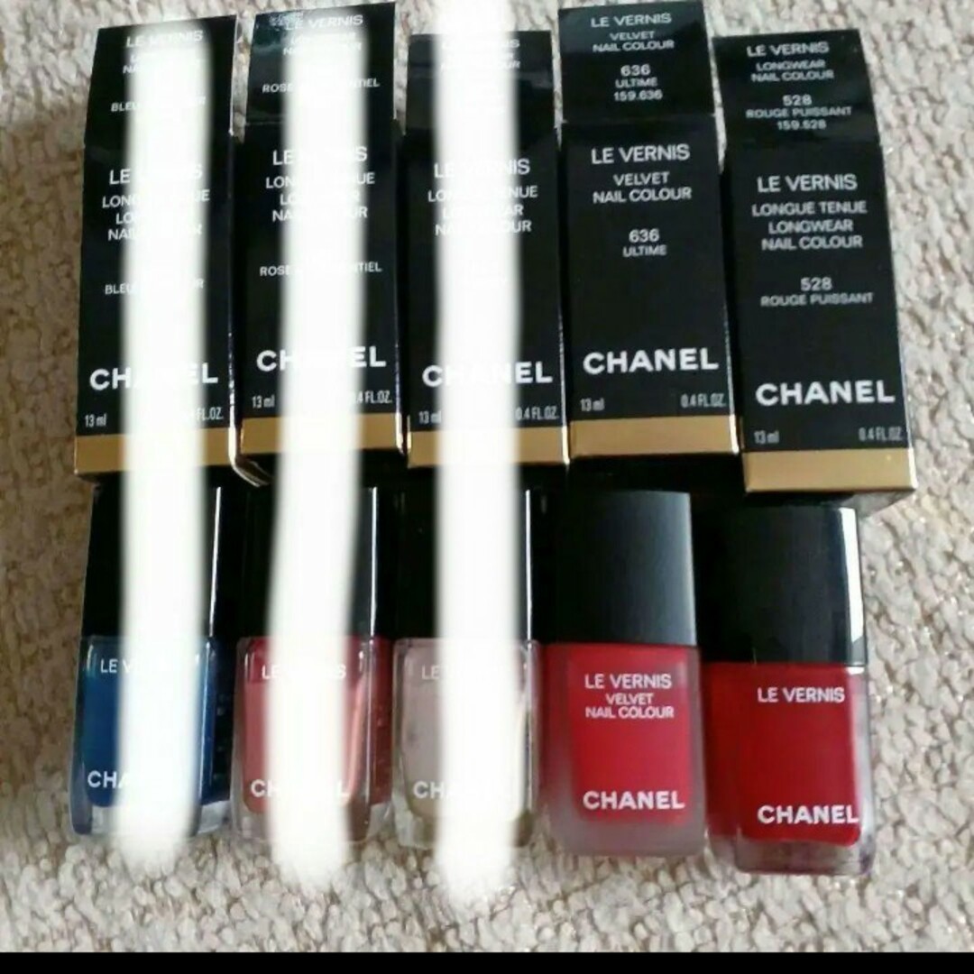 CHANEL(シャネル)のCHANELネイル　まとめ売り コスメ/美容のネイル(その他)の商品写真