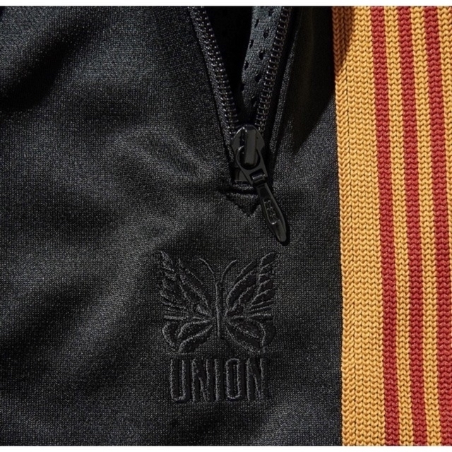 Mサイズ UNION × NEEDLES Track Pant black