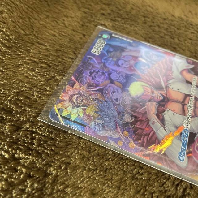 ONE PIECE(ワンピース)のワンピースカード謀略の王国　ドンキホーテ・ドフラミンゴ エンタメ/ホビーのトレーディングカード(シングルカード)の商品写真